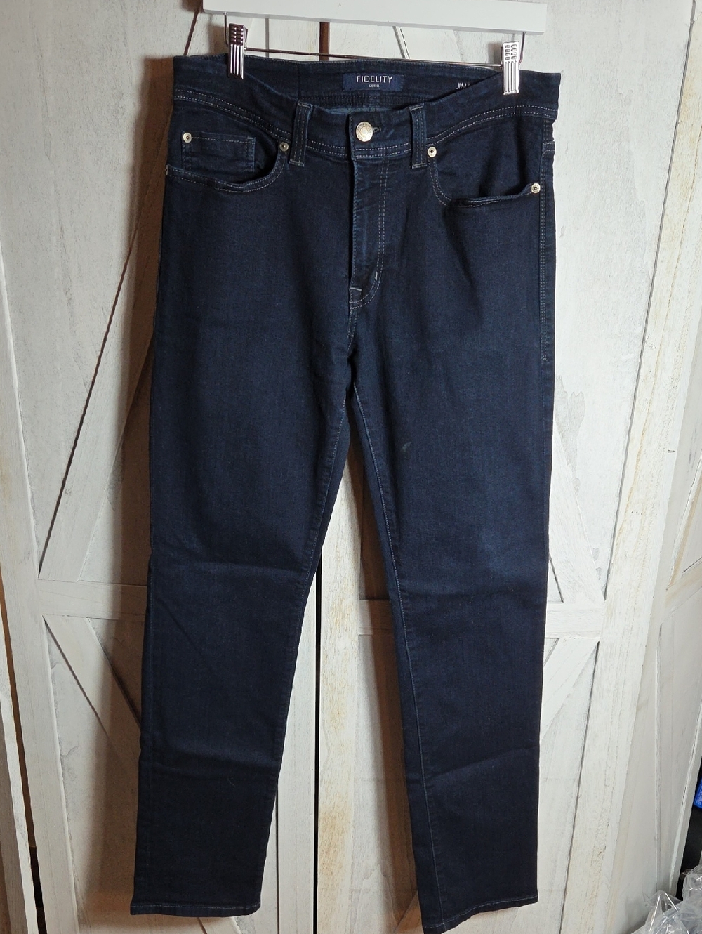 Fidelity Denim Jimmy Straight Leg Jeans Size 34